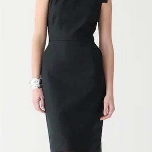 Jcrew Black Resume Dress
